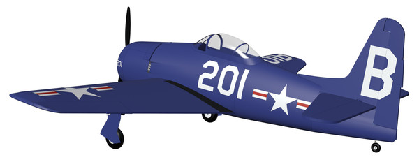 F8F Bearcat rc plane