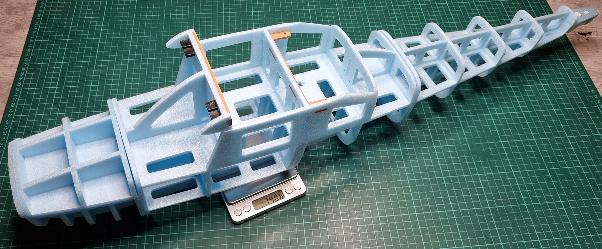 Cessna-172 rc fuselage build