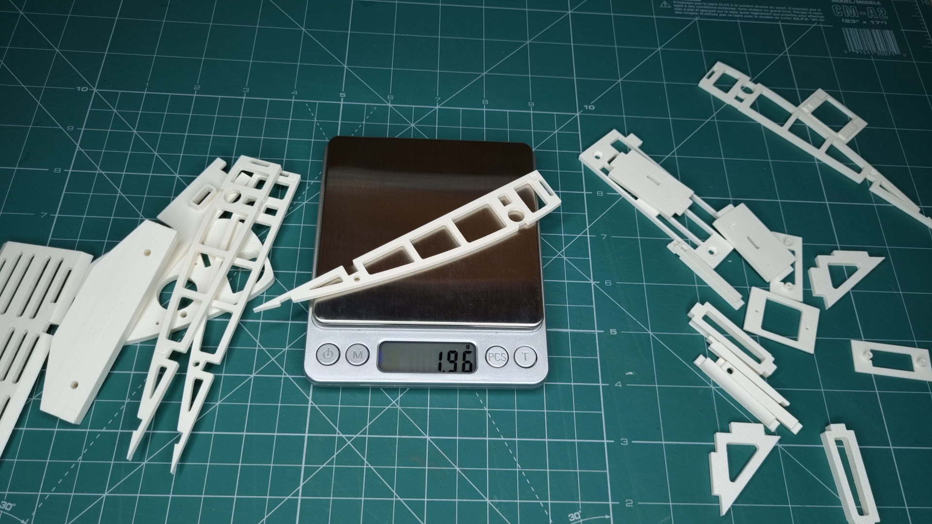 3D printed parts