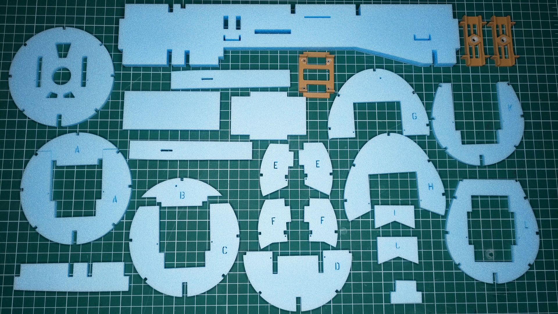 new F4U Corsair RC plane laser cut files