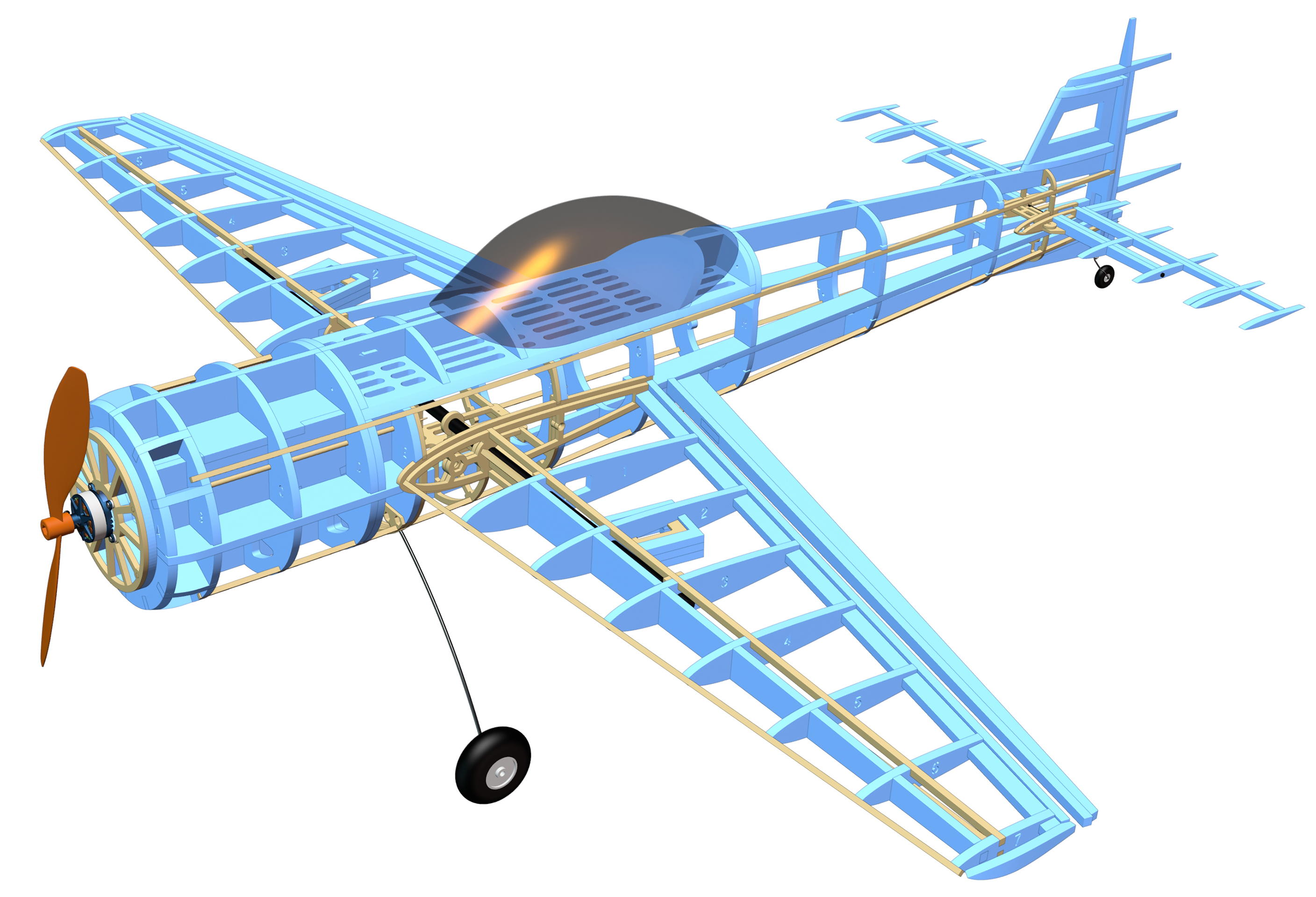 Yak-55M RC Plane